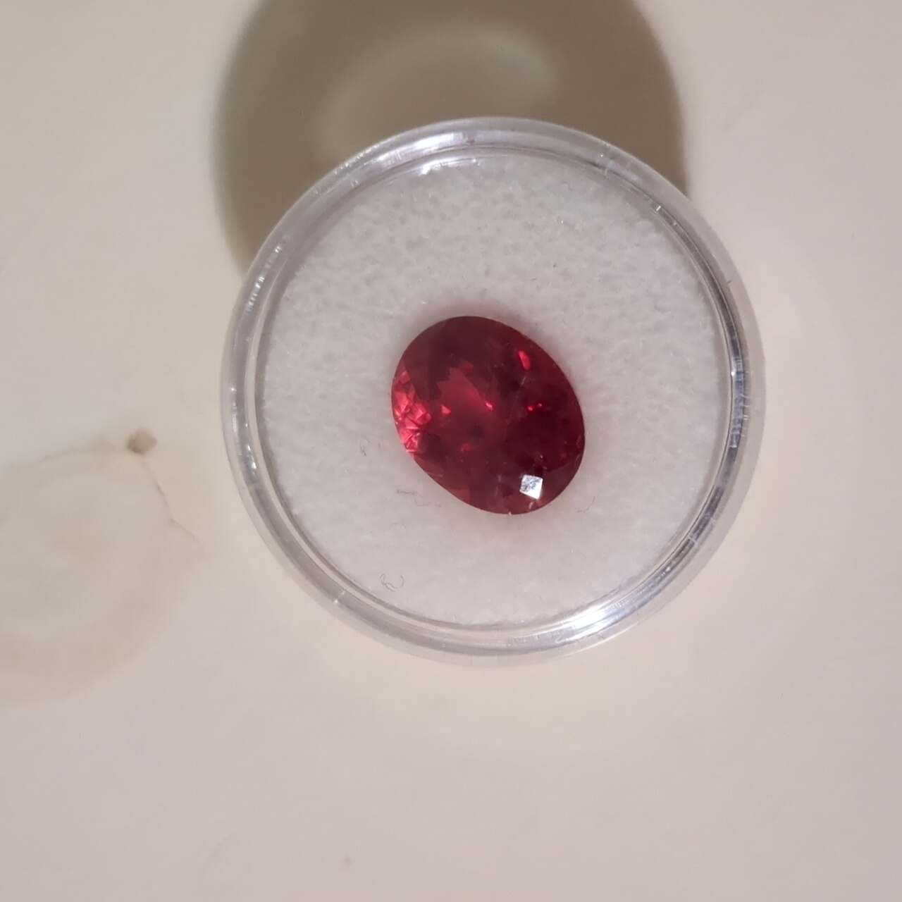 Created Orange/Red Loose Sapphire